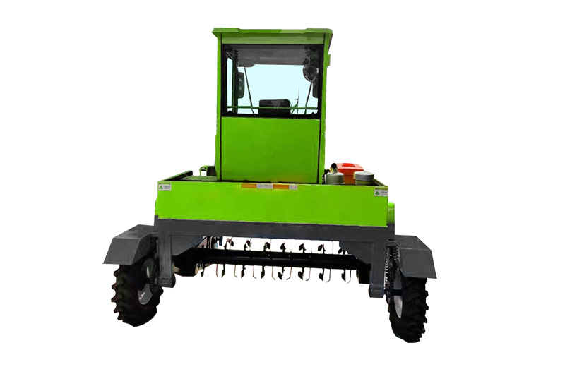 有機肥行走式翻拋機