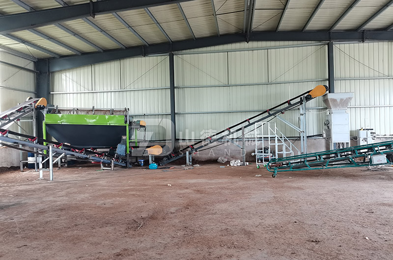 粉狀有機肥生產線