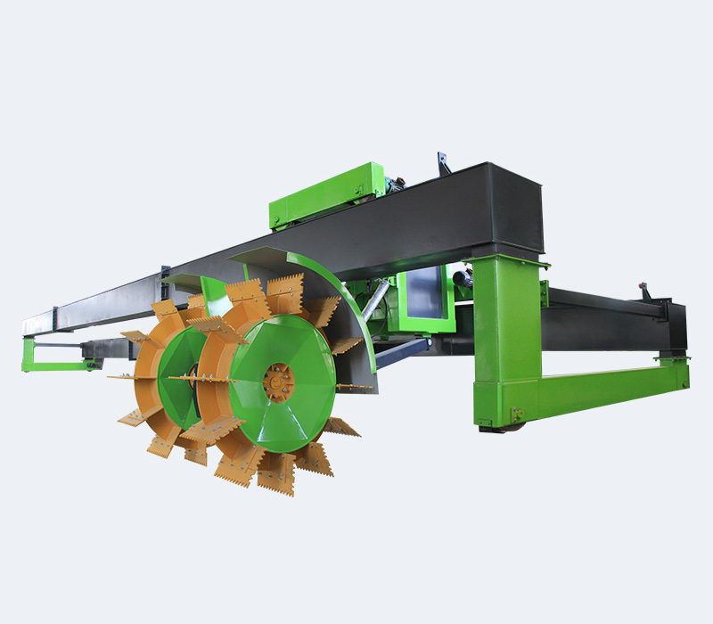 雙輪盤液壓升降翻拋機(jī)