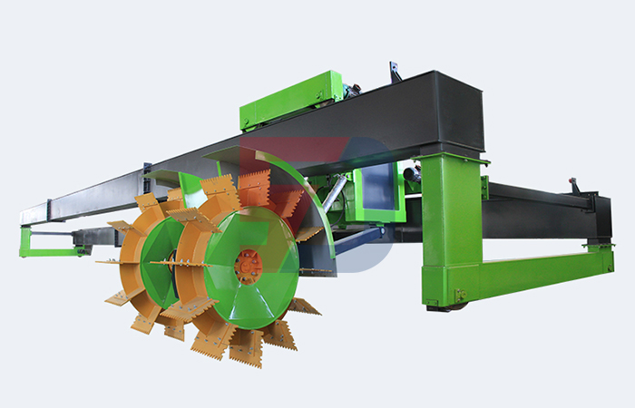 雙輪盤液壓升降翻拋機(jī)