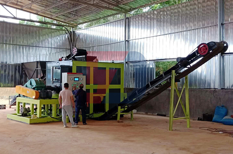 有機肥臥式發酵罐設備